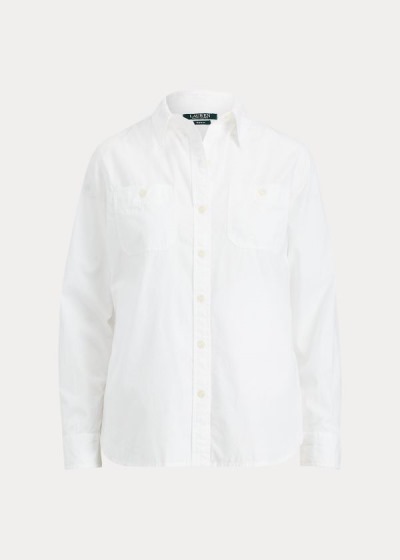 Camisa Ralph Lauren Algodão Broadcloth Mulher 90423-JWSV